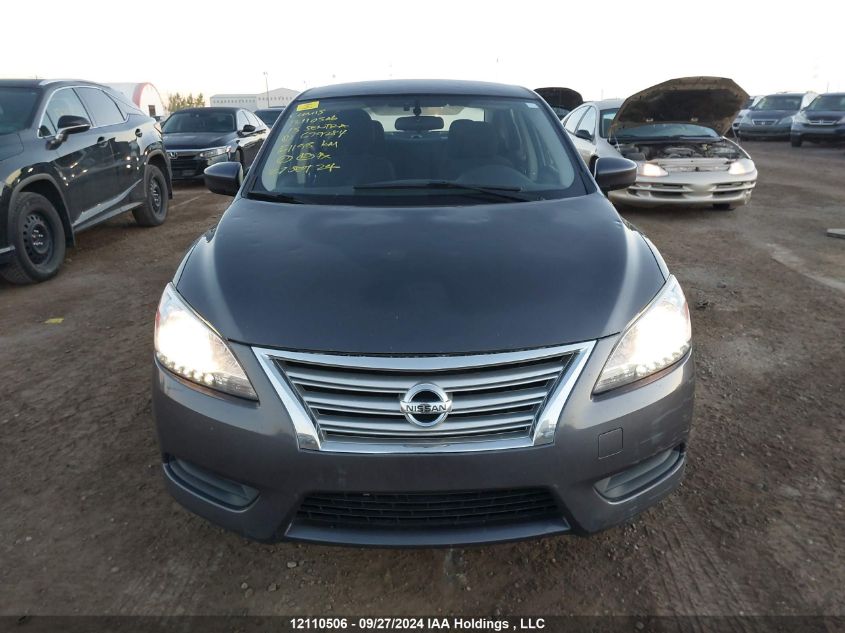 2015 Nissan Sentra VIN: 3N1AB7AP0FL679284 Lot: 12110506