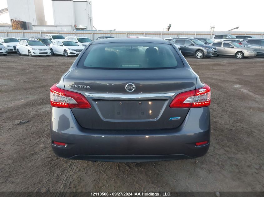 2015 Nissan Sentra VIN: 3N1AB7AP0FL679284 Lot: 12110506