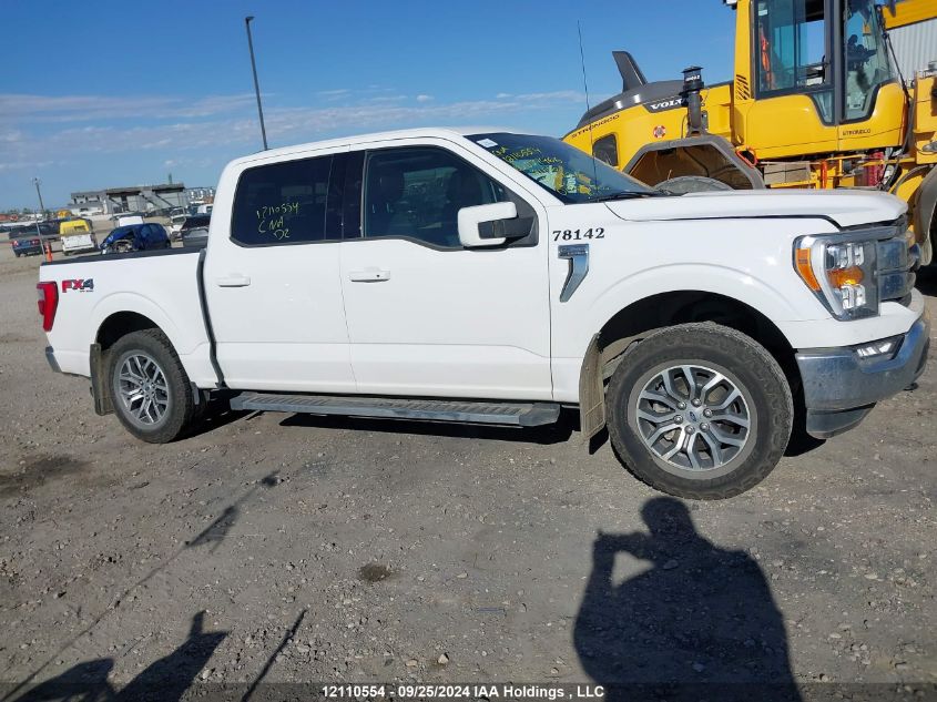 2021 Ford F150 Supercrew VIN: 1FTFW1E83MKD27466 Lot: 12110554