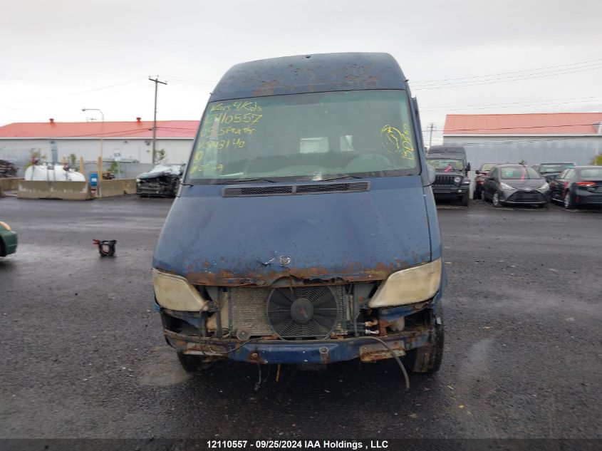 WD0BD544155848140 2005 Dodge Sprinter 3500