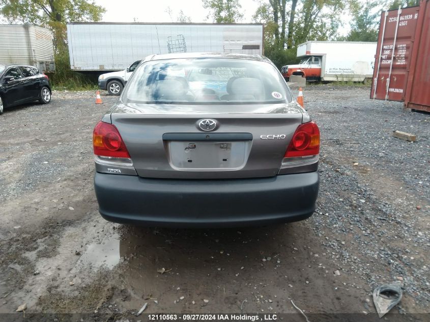 2005 Toyota Echo VIN: JTDBT123650375461 Lot: 12110563