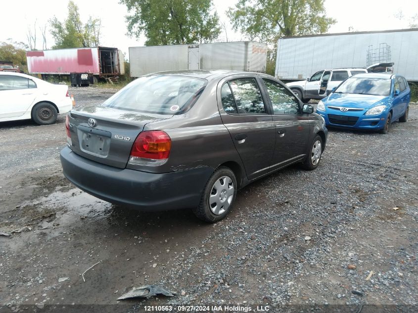 2005 Toyota Echo VIN: JTDBT123650375461 Lot: 12110563