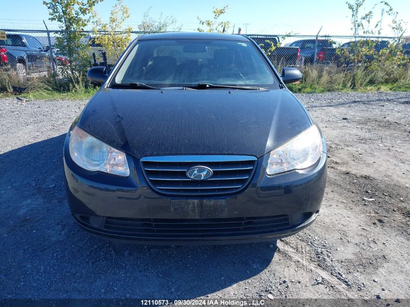 2009 Hyundai Elantra Gls/Se VIN: KMHDU45DX9U647080 Lot: 12110573