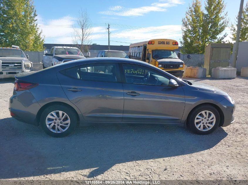 2020 Hyundai Elantra Se VIN: KMHD74LF3LU906561 Lot: 12110584