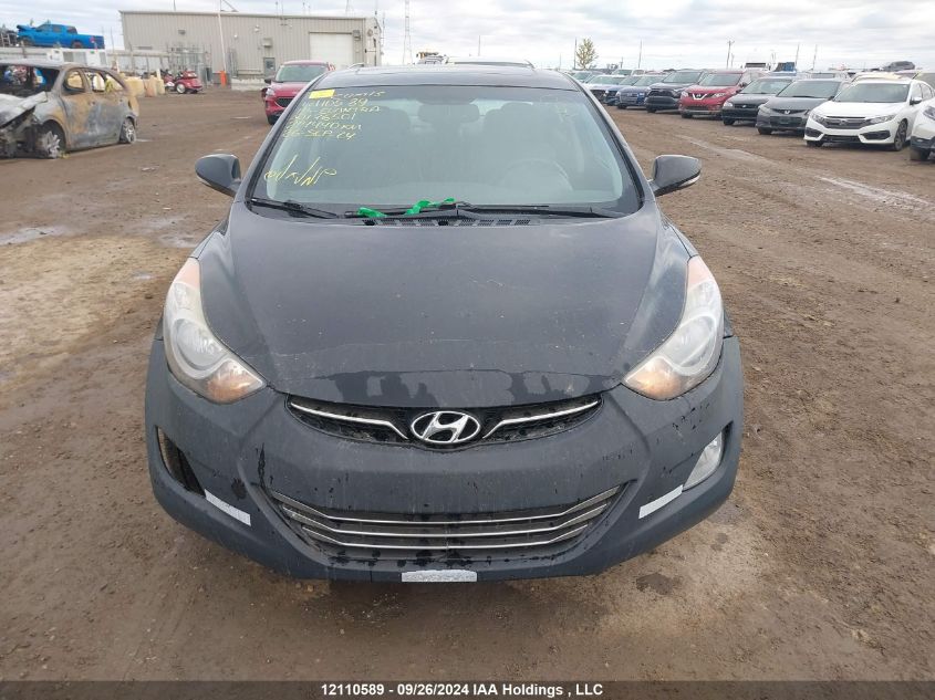 2013 Hyundai Elantra Gls/Limited VIN: 5NPDH4AE5DH176501 Lot: 12110589