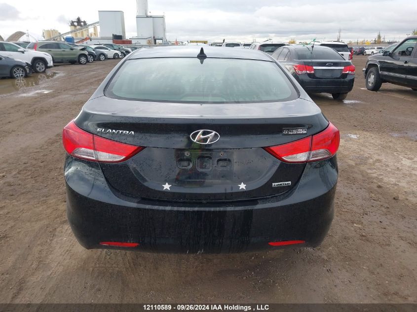 2013 Hyundai Elantra Gls/Limited VIN: 5NPDH4AE5DH176501 Lot: 12110589