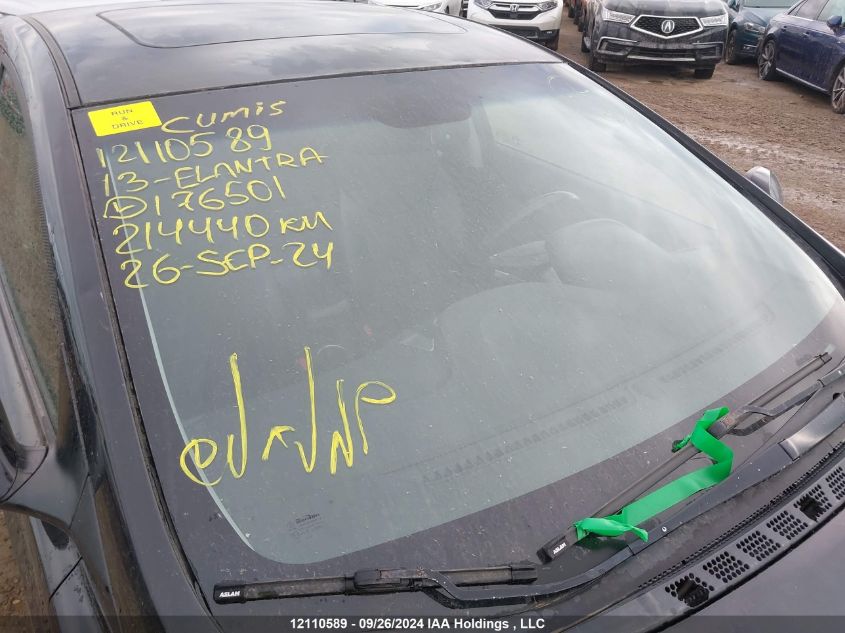 2013 Hyundai Elantra Gls/Limited VIN: 5NPDH4AE5DH176501 Lot: 12110589