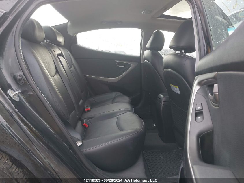 2013 Hyundai Elantra Gls/Limited VIN: 5NPDH4AE5DH176501 Lot: 12110589