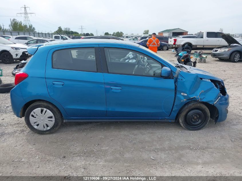 2018 Mitsubishi Mirage Es VIN: ML32A3HJ2JH002018 Lot: 12110606