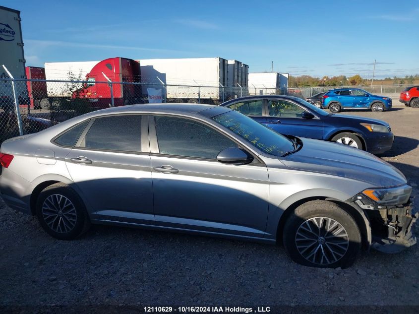 2019 Volkswagen Jetta Sel VIN: 3VWE57BUXKM217875 Lot: 12110629