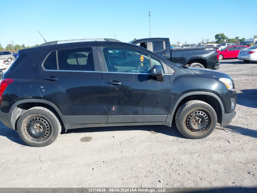 2013 Chevrolet Trax VIN: 3GNCJNSBXDL151062 Lot: 12110635