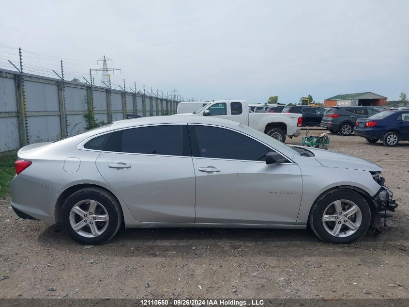 2021 Chevrolet Malibu Ls VIN: 1G1ZB5ST8MF081914 Lot: 12110650