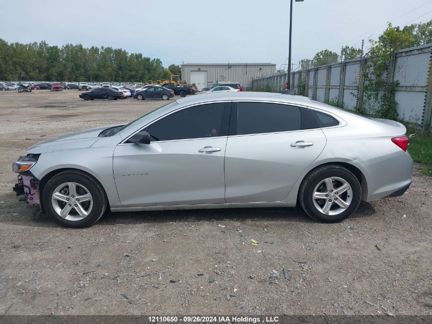 2021 Chevrolet Malibu Ls VIN: 1G1ZB5ST8MF081914 Lot: 12110650