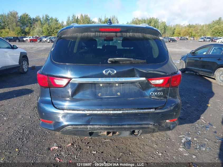 2016 Infiniti Qx60 VIN: 5N1AL0MM9GC519948 Lot: 12110657