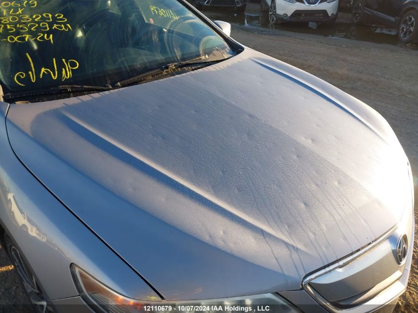 2015 Acura Tlx VIN: 19UUB3F73FA803293 Lot: 12110679