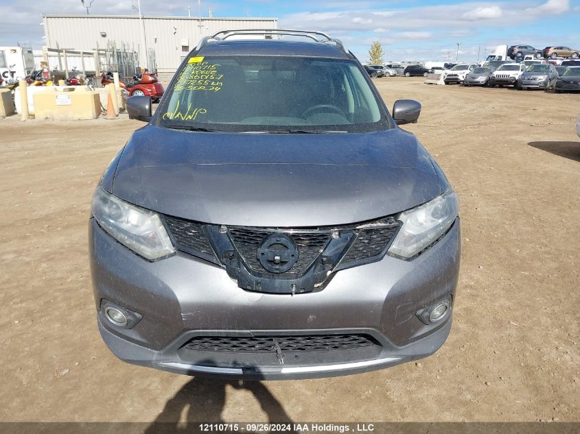 2016 Nissan Rogue S/Sl/Sv VIN: 5N1AT2MV0GC860157 Lot: 12110715