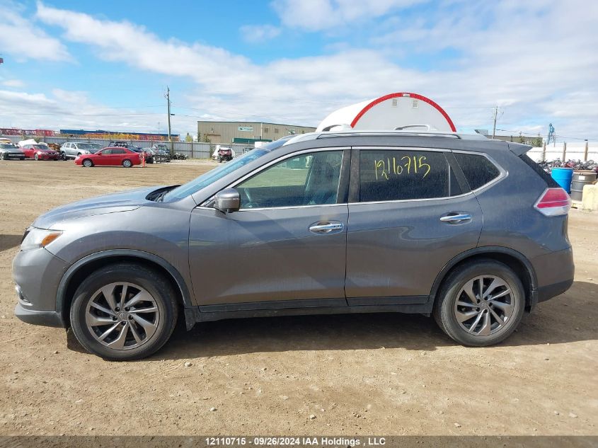 2016 Nissan Rogue S/Sl/Sv VIN: 5N1AT2MV0GC860157 Lot: 12110715