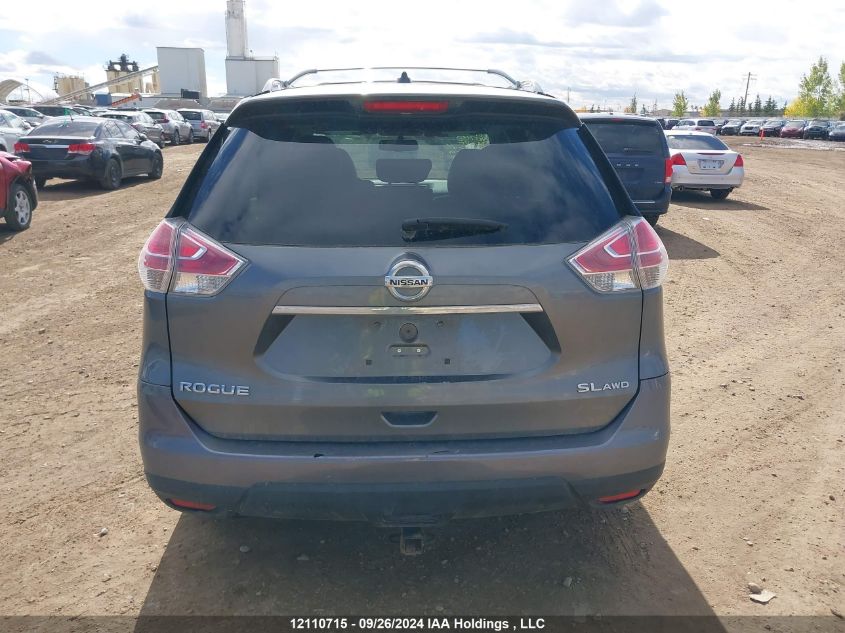 2016 Nissan Rogue S/Sl/Sv VIN: 5N1AT2MV0GC860157 Lot: 12110715