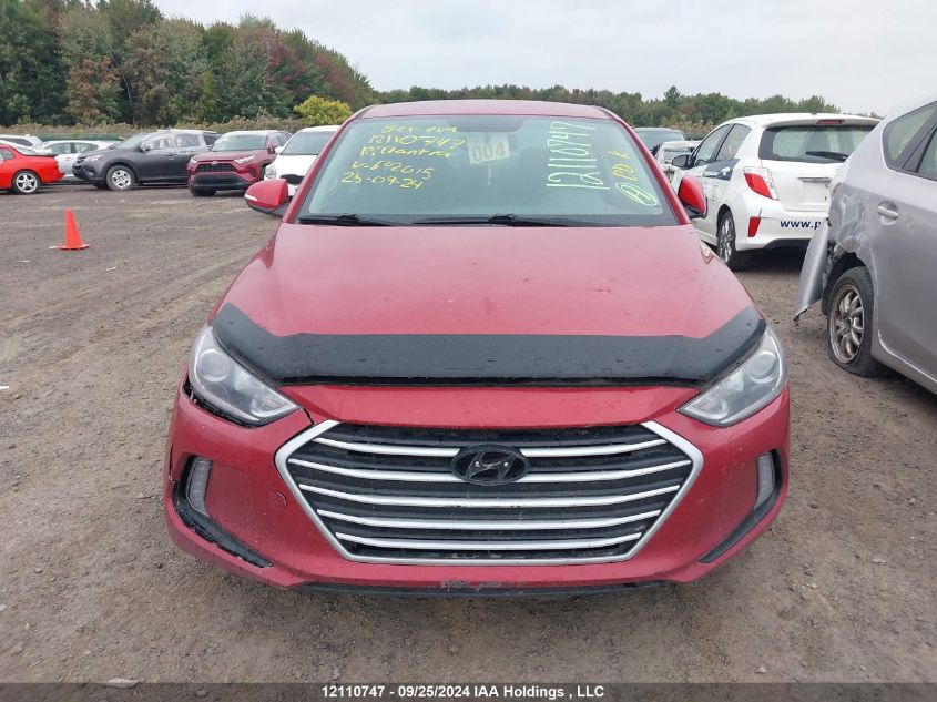 2018 Hyundai Elantra Gl VIN: KMHD84LF0JU642015 Lot: 12110747