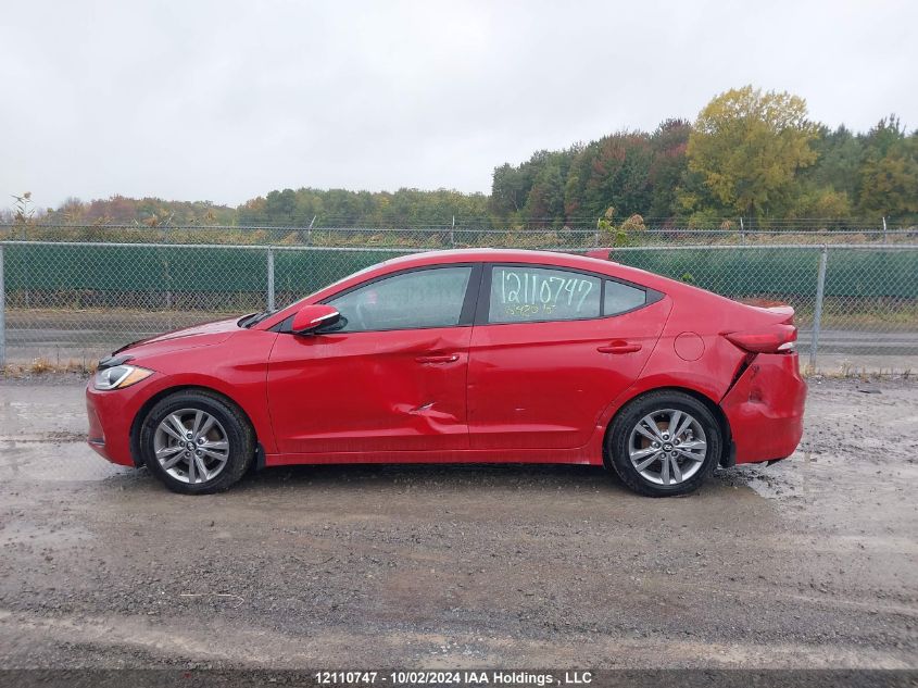 2018 Hyundai Elantra Gl VIN: KMHD84LF0JU642015 Lot: 12110747