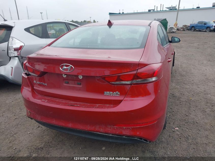 2018 Hyundai Elantra Gl VIN: KMHD84LF0JU642015 Lot: 12110747