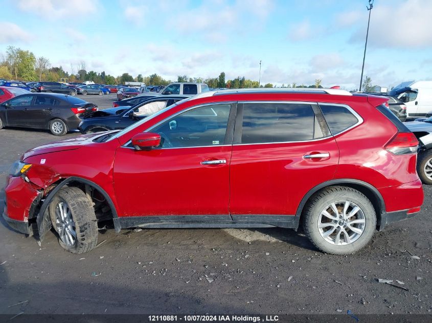 2017 Nissan Rogue Sv/Sl VIN: 5N1AT2MV5HC809576 Lot: 12110881