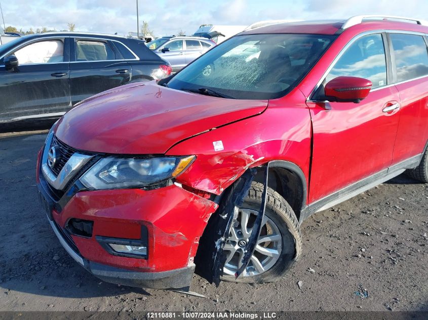2017 Nissan Rogue Sv/Sl VIN: 5N1AT2MV5HC809576 Lot: 12110881