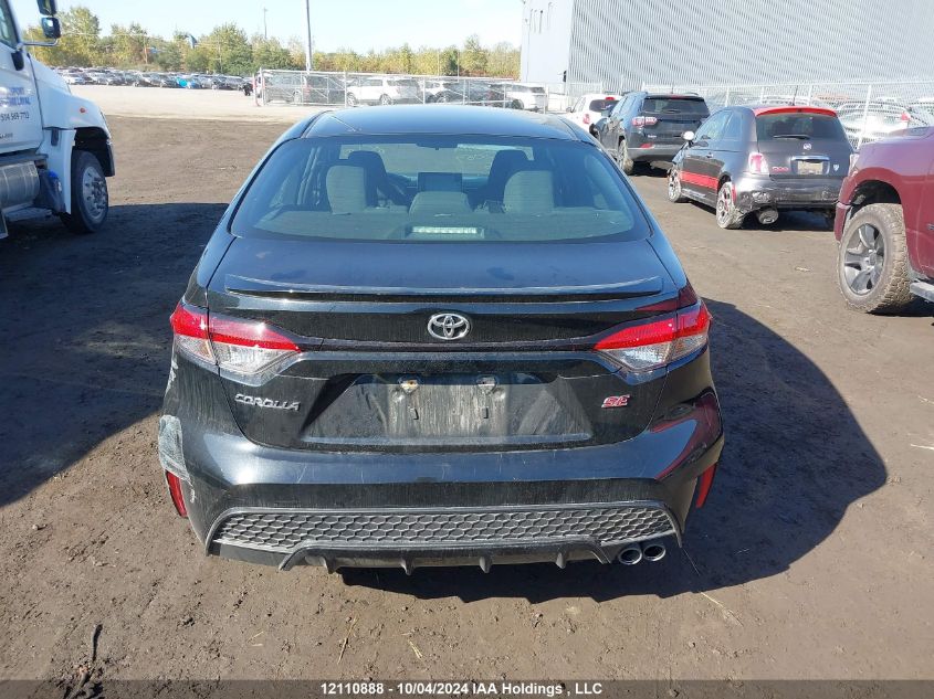 2020 Toyota Corolla Se/Xse VIN: 5YFB4RBE6LP022069 Lot: 12110888