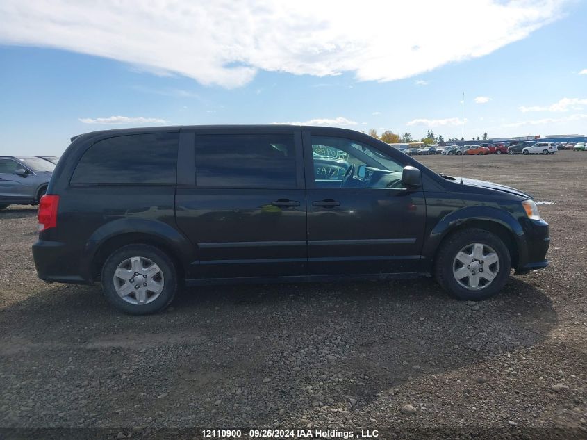 2012 Dodge Grand Caravan Se VIN: 2C4RDGBG3CR154825 Lot: 12110900