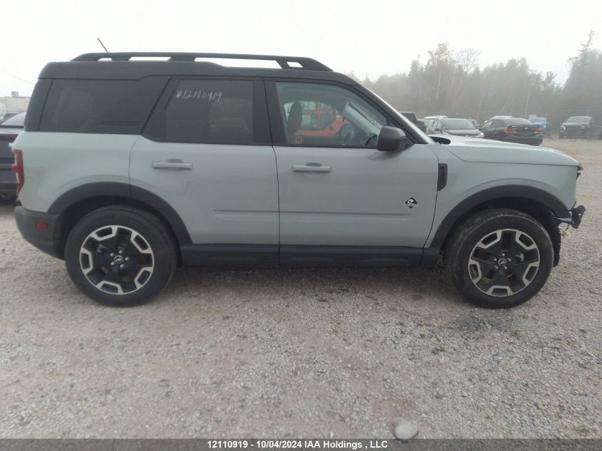 2024 Ford Bronco Sport Outer Banks VIN: 3FMCR9C6XRRE96831 Lot: 12110919