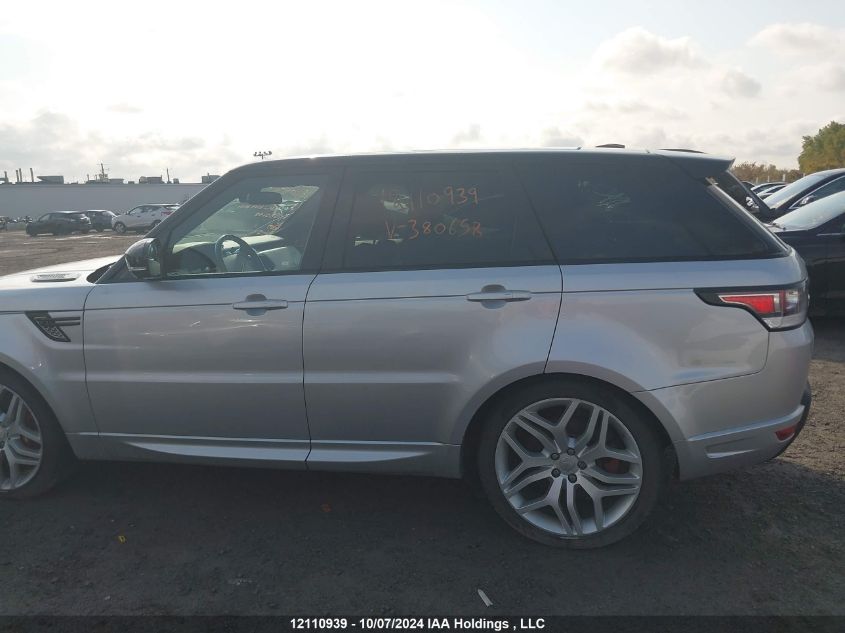 2014 Land Rover Range Rover Sport VIN: SALWV2TFXEA380658 Lot: 12110939