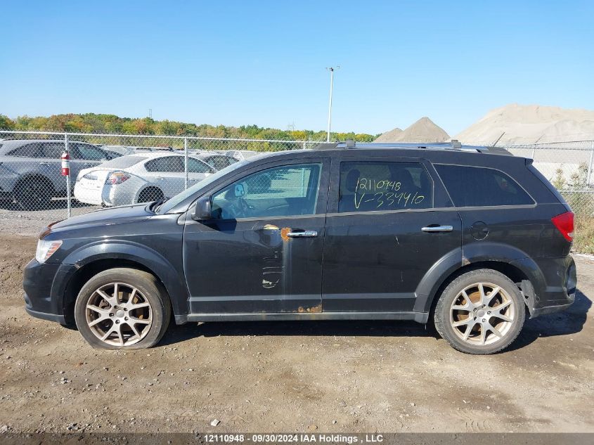 2012 Dodge Journey VIN: 3C4PDDFG2CT334410 Lot: 12110948