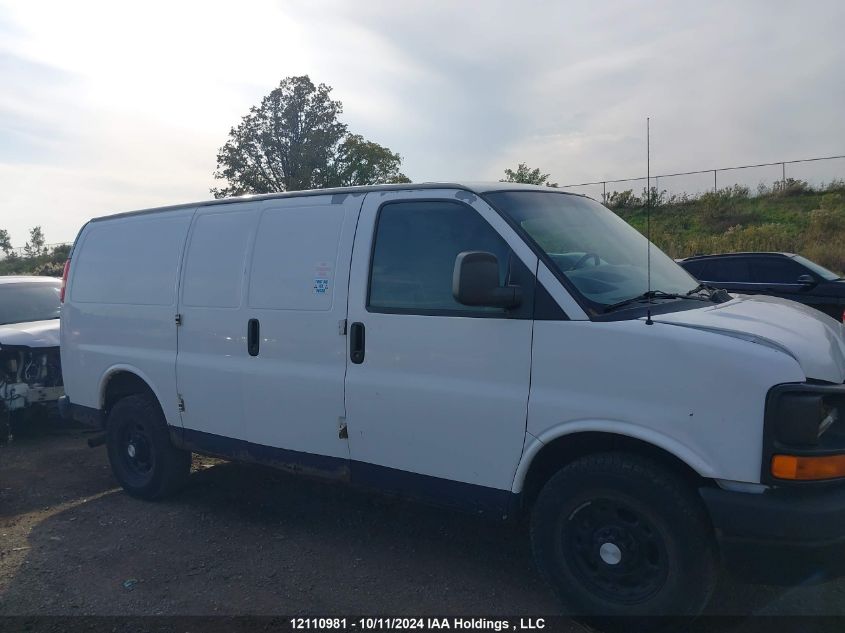 2010 Chevrolet Express 2500 Work Van VIN: 1GCZGFDA1A1111385 Lot: 12110981