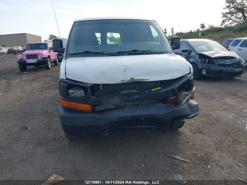 2010 Chevrolet Express 2500 Work Van VIN: 1GCZGFDA1A1111385 Lot: 12110981