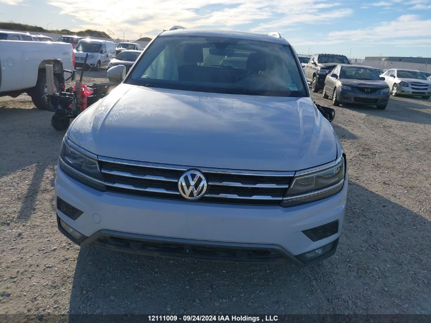 2018 Volkswagen Tiguan Sel Premium VIN: 3VV4B7AX2JM007421 Lot: 12111009