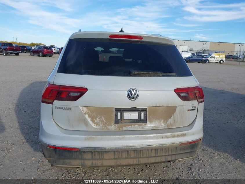 2018 Volkswagen Tiguan Sel Premium VIN: 3VV4B7AX2JM007421 Lot: 12111009