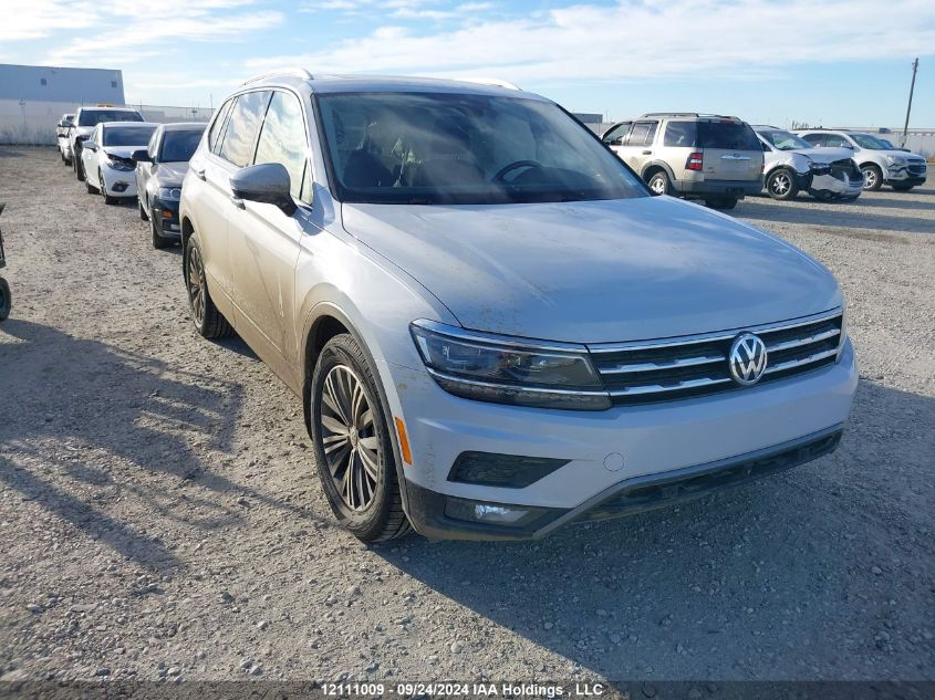 2018 Volkswagen Tiguan Sel Premium VIN: 3VV4B7AX2JM007421 Lot: 12111009