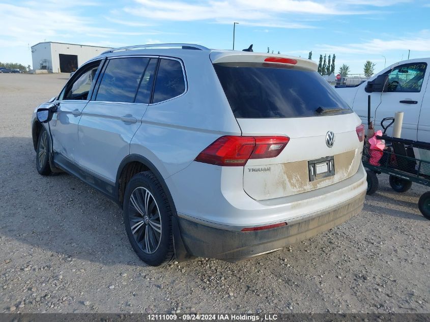 2018 Volkswagen Tiguan Sel Premium VIN: 3VV4B7AX2JM007421 Lot: 12111009