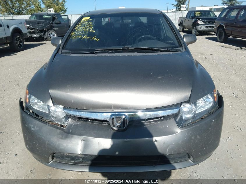 2008 Honda Civic Sdn VIN: 2HGFA16548H116522 Lot: 12111012