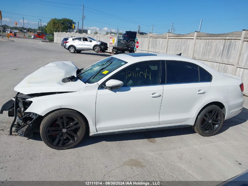 2014 Volkswagen Jetta Gli Autobahn VIN: 3VW4S7AJ7EM202217 Lot: 12111014