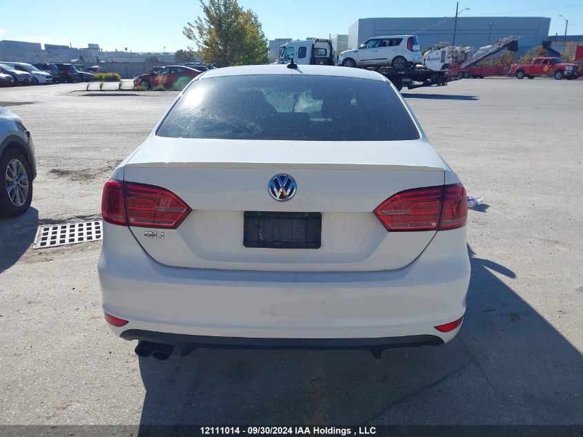 2014 Volkswagen Jetta Gli Autobahn VIN: 3VW4S7AJ7EM202217 Lot: 12111014