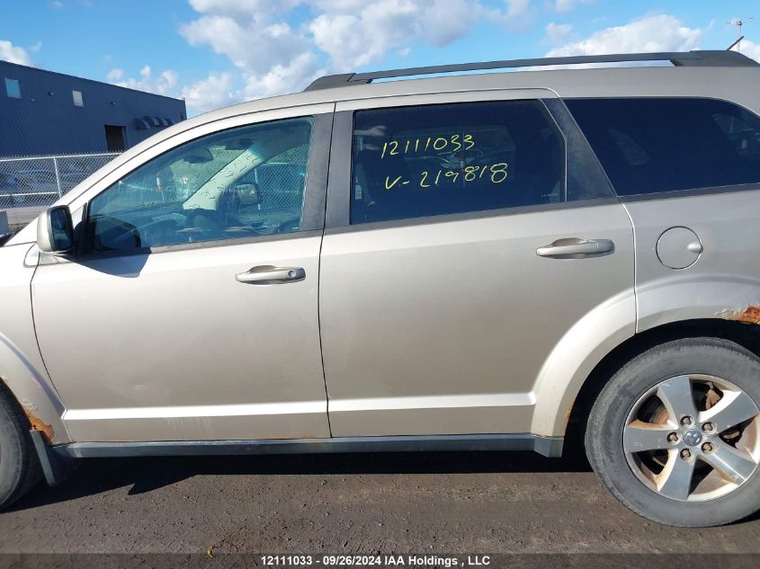 2009 Dodge Journey VIN: 3D4GG57VX9T219818 Lot: 12111033