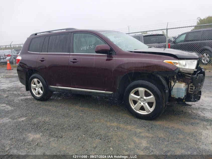 2011 Toyota Highlander Se VIN: 5TDBK3EH9BS044453 Lot: 12111050