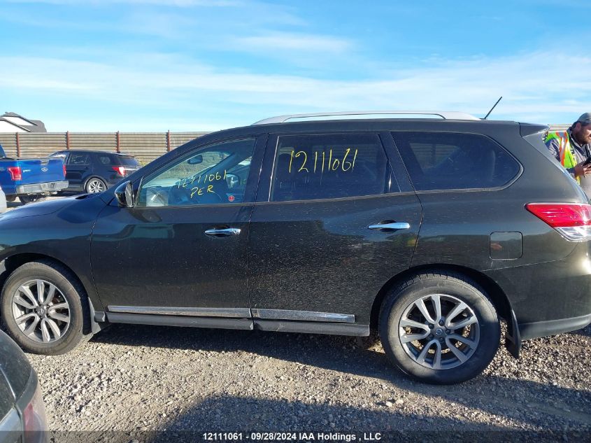 2015 Nissan Pathfinder VIN: 5N1AR2MM1FC657458 Lot: 12111061