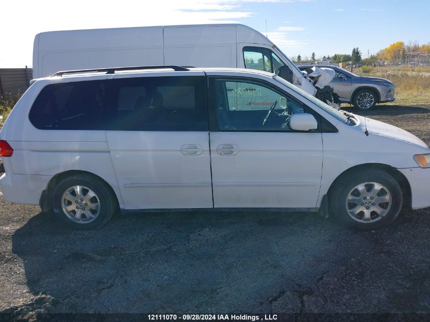 2001 Honda Odyssey Ex VIN: 2HKRL18621H000731 Lot: 12111070