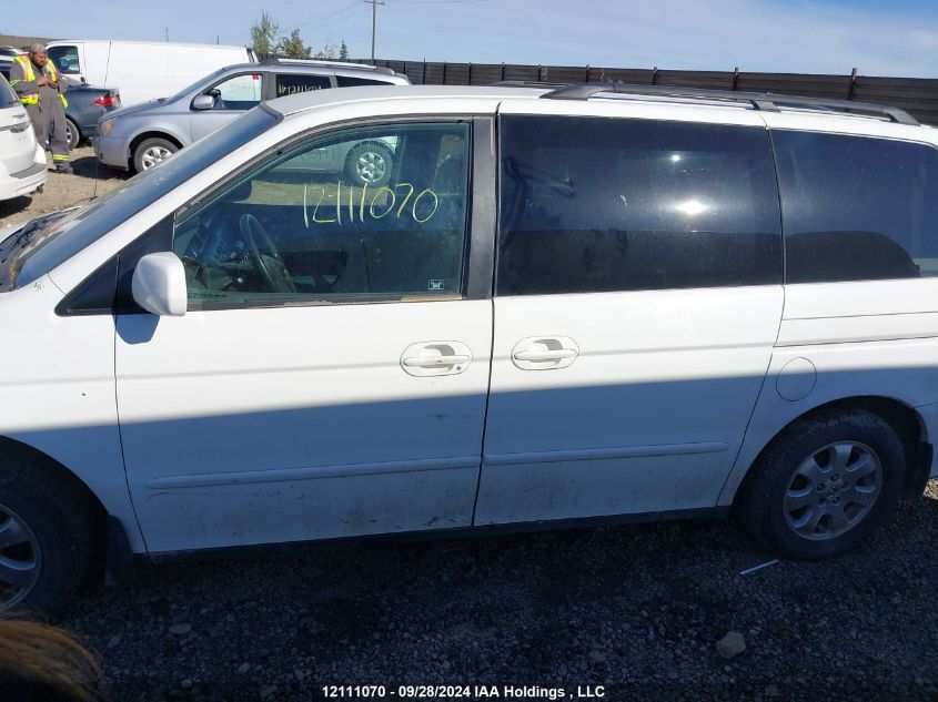 2001 Honda Odyssey Ex VIN: 2HKRL18621H000731 Lot: 12111070