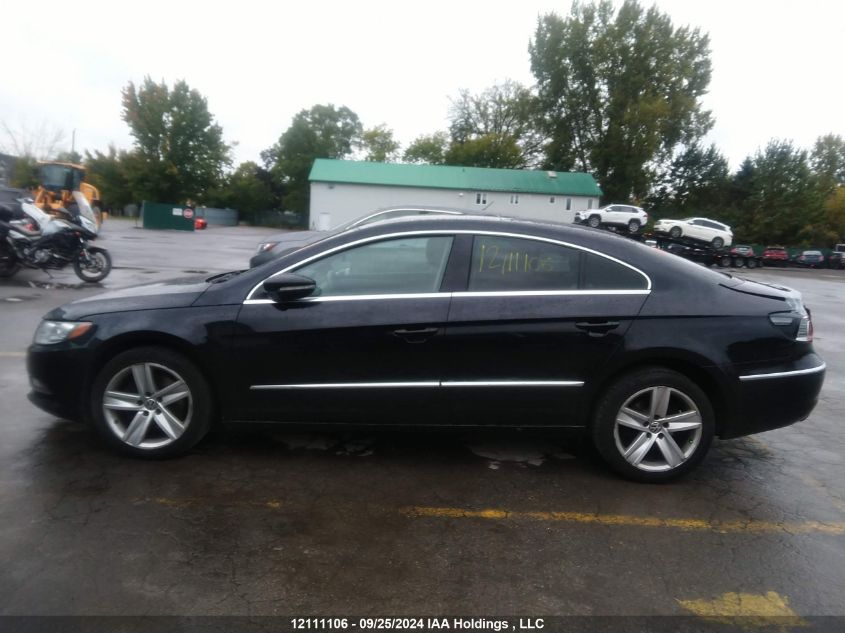 2013 Volkswagen Cc Sport VIN: WVWBN7AN9DE502902 Lot: 12111106