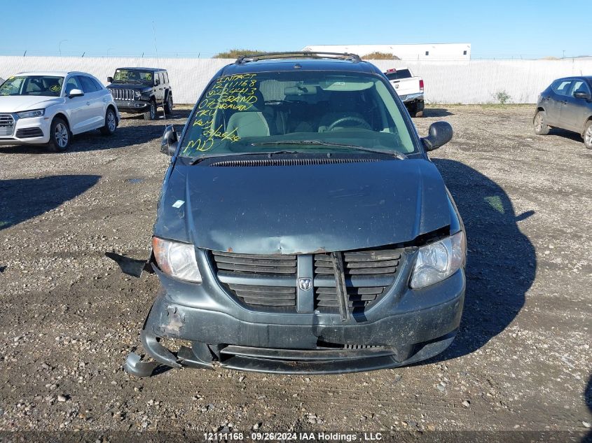 2007 Dodge Grand Caravan Se VIN: 1D4GP24R37B224413 Lot: 12111168