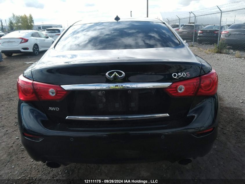 2015 Infiniti Q50 Premium/Sport VIN: JN1BV7AR2FM418872 Lot: 12111175