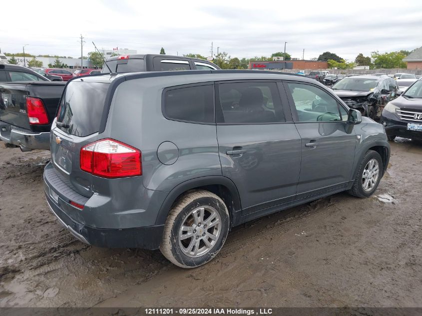 2012 Chevrolet Orlando VIN: KL77P2EM4CK552012 Lot: 12111201